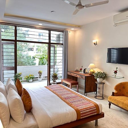 מלון Grove Residency Hauz Khas New Delhi Couple Friendly מראה חיצוני תמונה