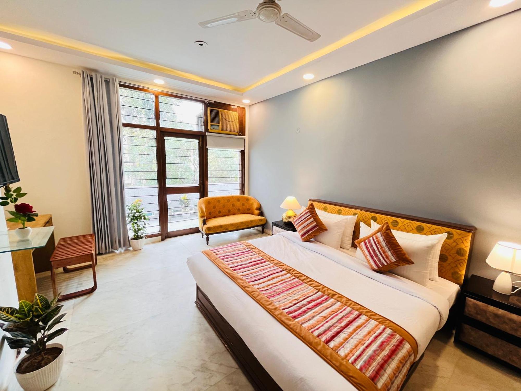 מלון Grove Residency Hauz Khas New Delhi Couple Friendly מראה חיצוני תמונה