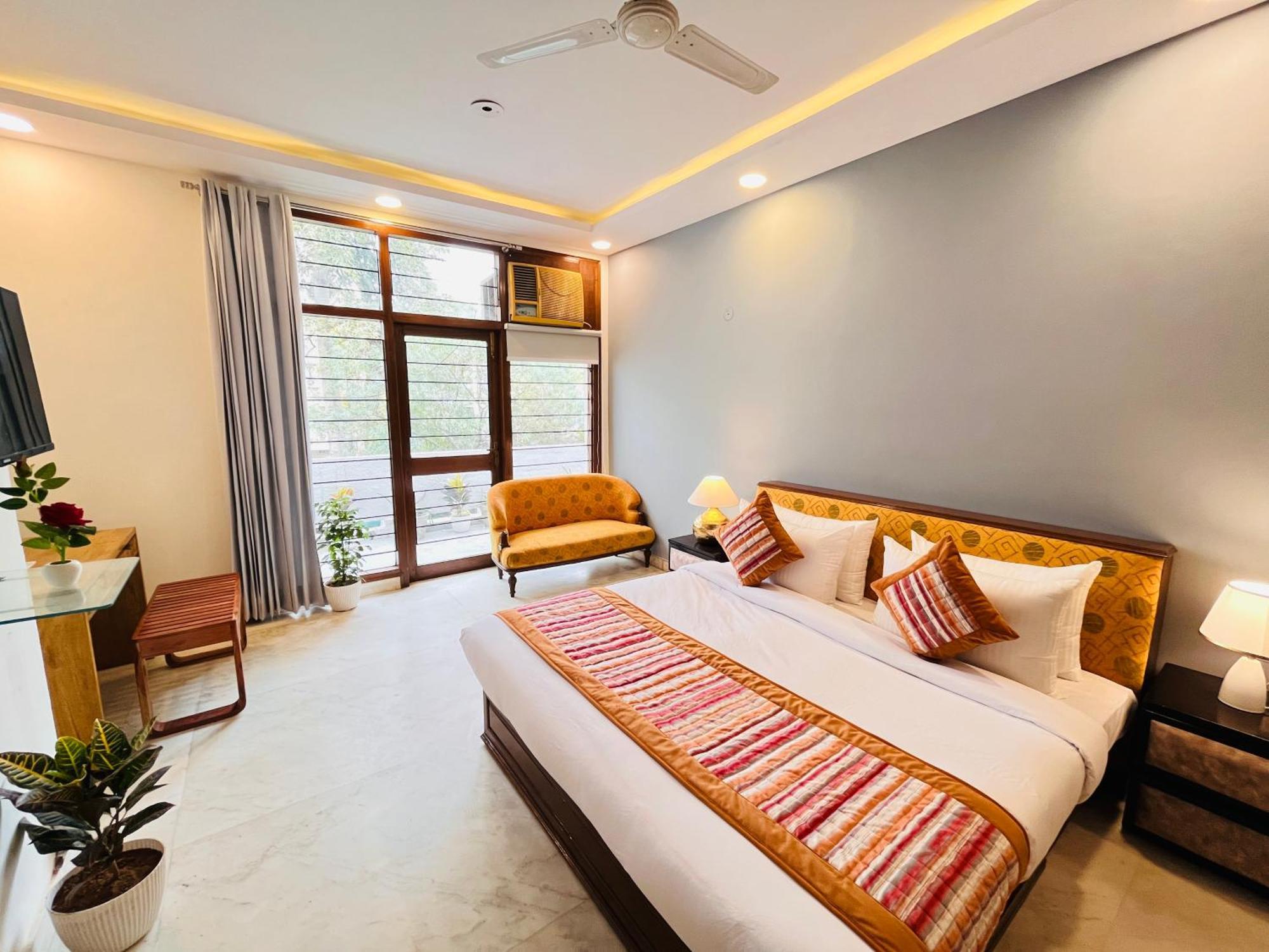 מלון Grove Residency Hauz Khas New Delhi Couple Friendly מראה חיצוני תמונה