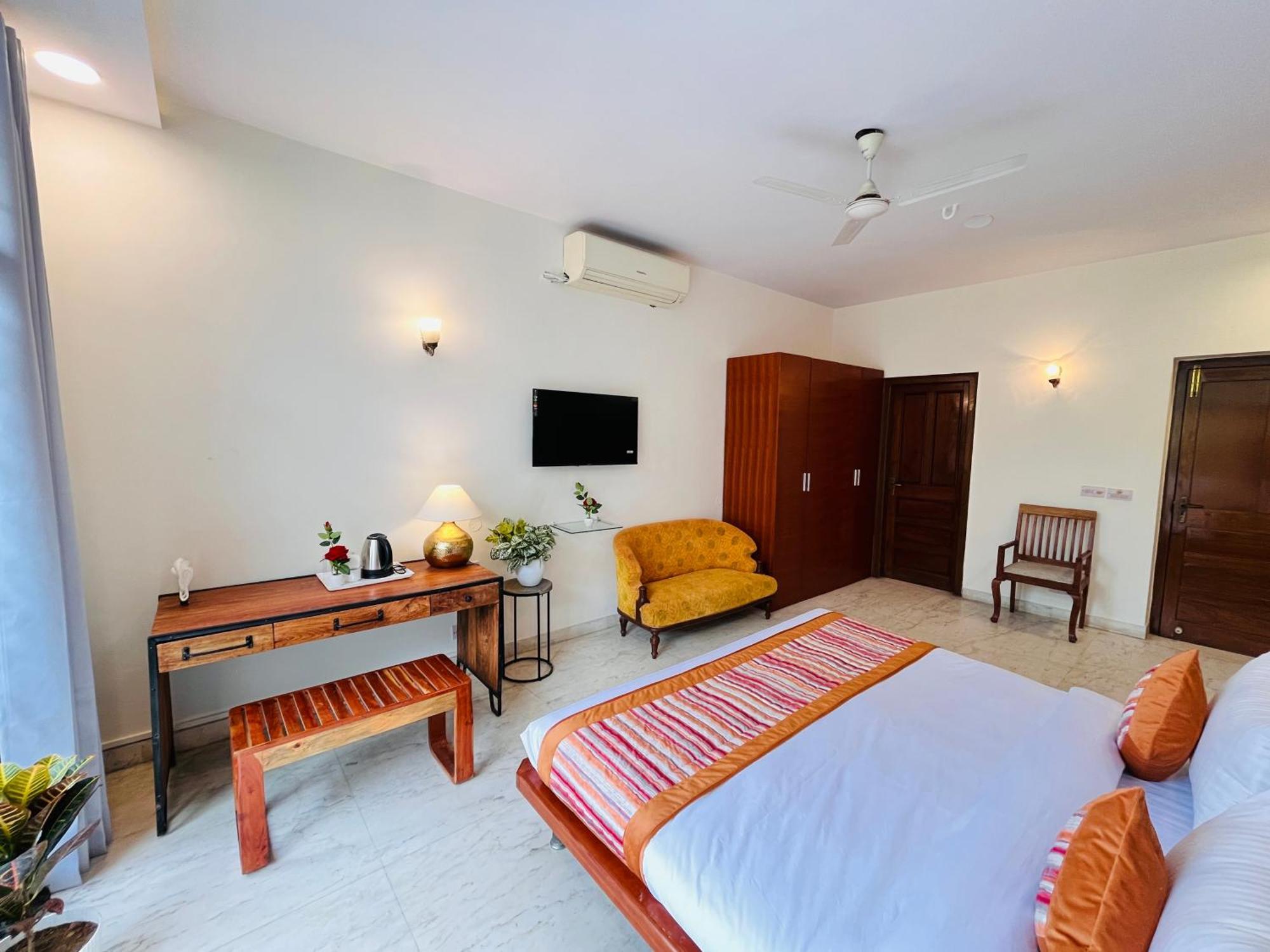 מלון Grove Residency Hauz Khas New Delhi Couple Friendly מראה חיצוני תמונה