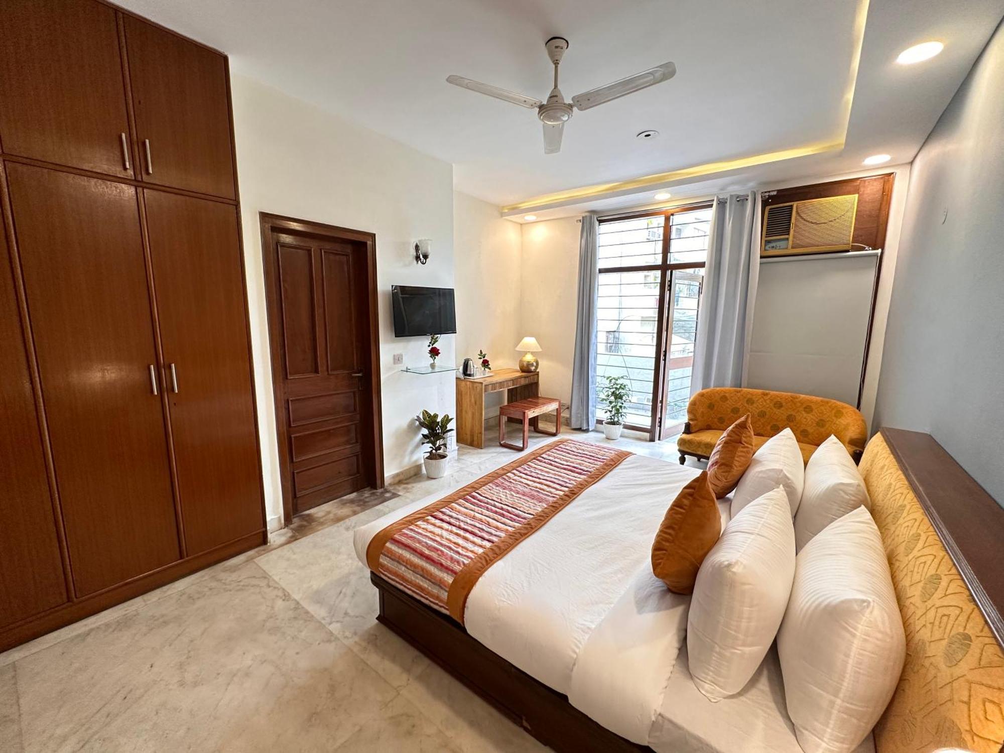 מלון Grove Residency Hauz Khas New Delhi Couple Friendly מראה חיצוני תמונה