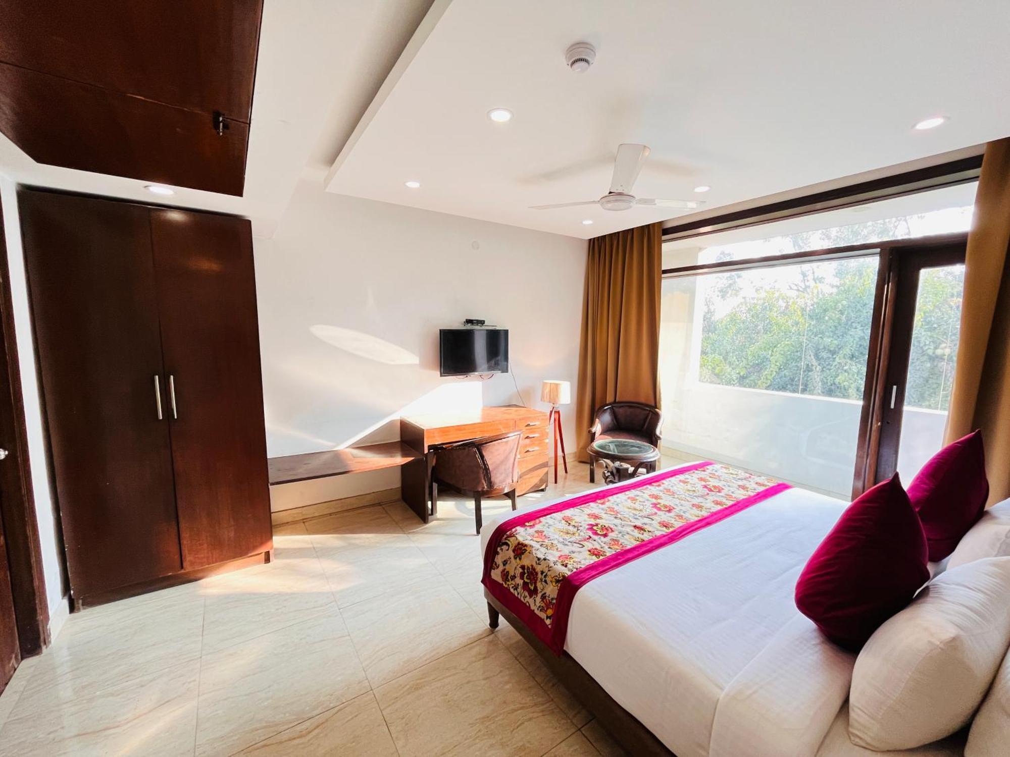 מלון Grove Residency Hauz Khas New Delhi Couple Friendly מראה חיצוני תמונה